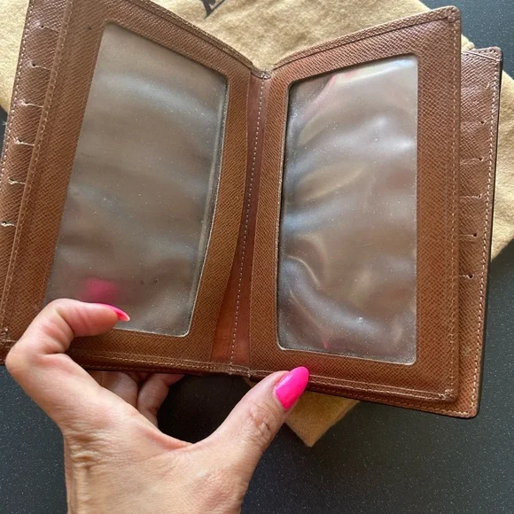 Louis Vuitton Monogram Black and Brown Card Holder - Picture 3 of 6